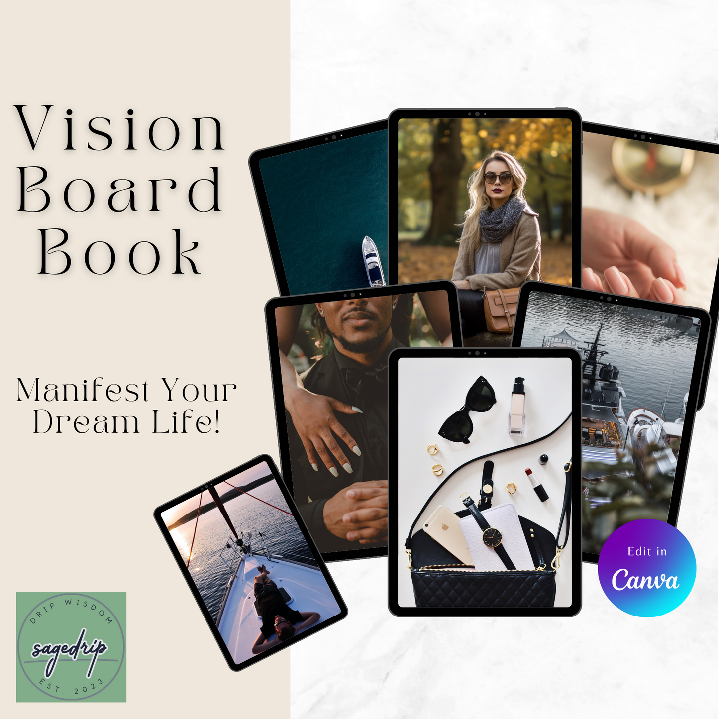 Vision Board Book | PLR/MRR Product