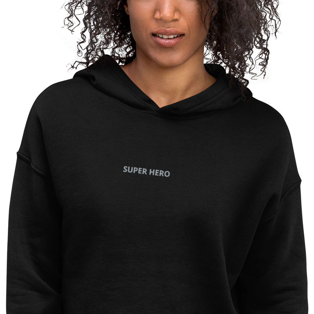 Super Hero Crop Hoodie